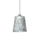 Besa Lighting Nico 4 Cord Pendant, Stone Silver Foil, Satin Nickel Finish, 1x50W Halogen 1XT-5125SF-SN - alternate 1